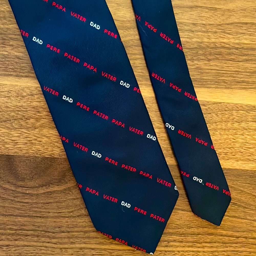 Pintail Dad Papa tie